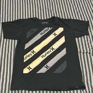 Hurley | Men’s Black Graphic T-Shirt | Size Large